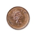 1ÃÂ cent denomination circulation coin of Canada